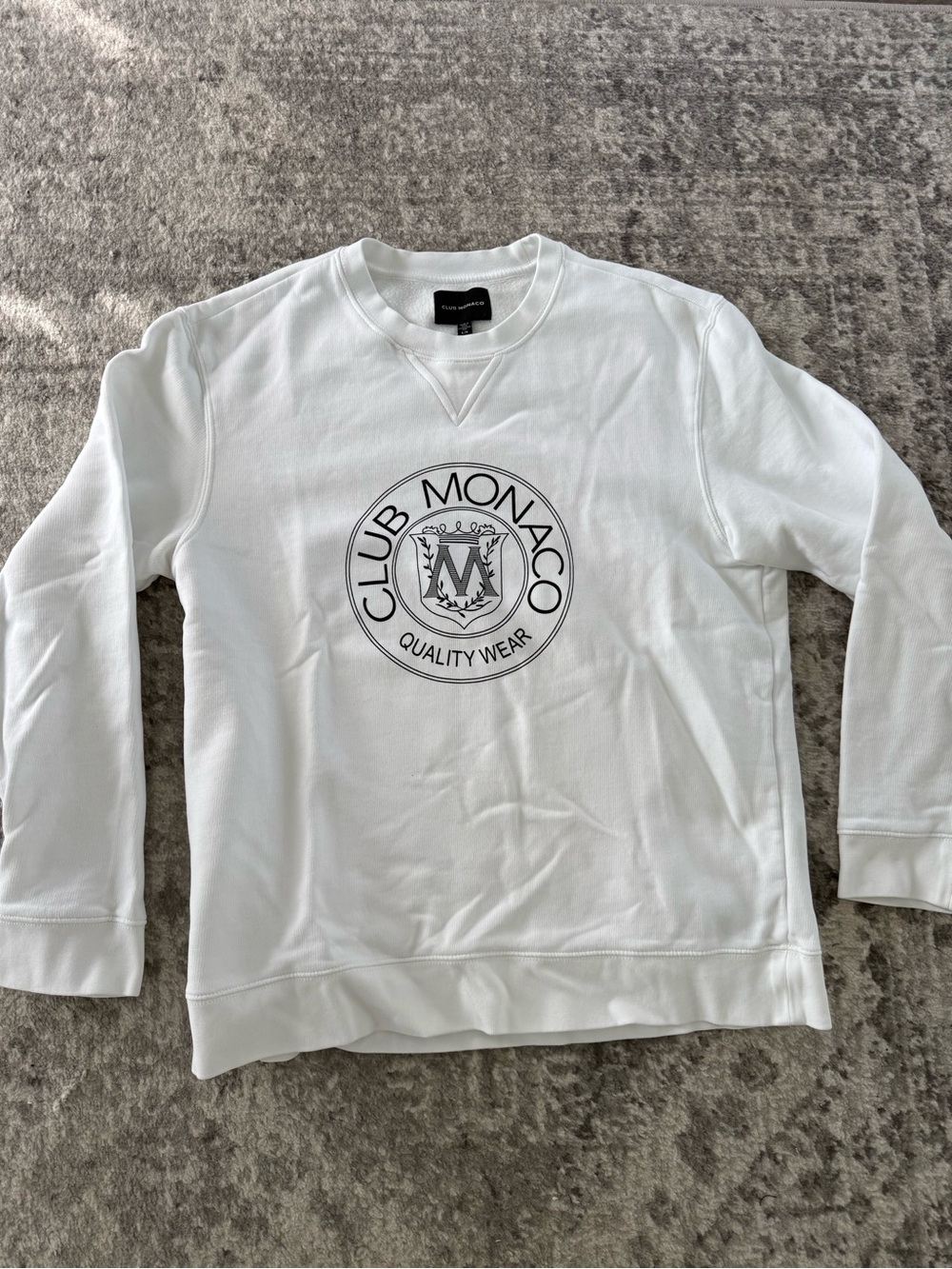 NWOT - Club Monaco Heritage Crest Sweater